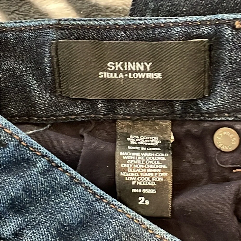 Express Skinny Stella Low rise Jeans - Picture 3 of 4